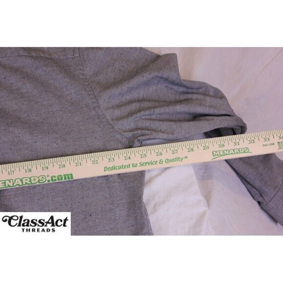 Jos A Bank 1905 Mens Long Sleeve Gray Cotton Tailored Fit Sz XL - Picture 4 of 9